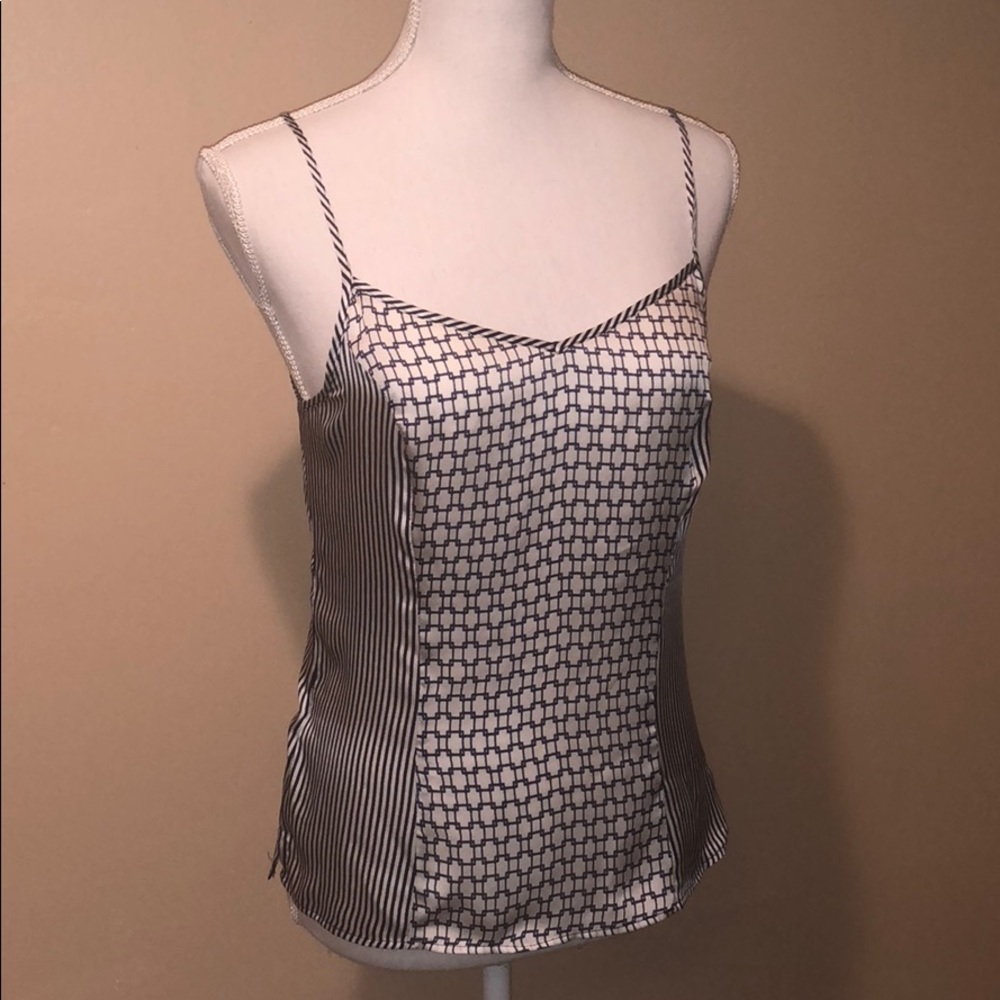 BEBE 100% Luxurious Mulberry silk top (NEVER WORN)